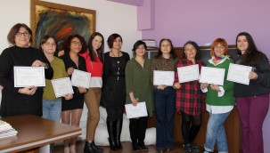 KADININ İNSAN HAKLARI EĞİTİM TAMAMLANDI 