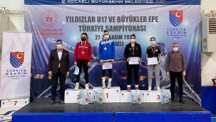 Kağıtsporlu Gökçe kürsünün zirvesinde