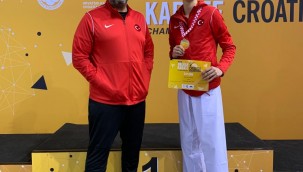 Kağıtsporlu Mert Halıcı, Balkan Şampiyonu