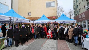 Kartal Kadın Kooperatifi Yılbaşı Pazarı açıldı