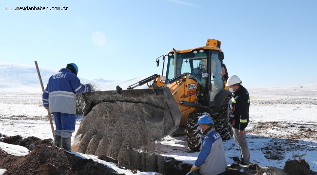 KASKİ'DEN PINARBAŞI İLÇESİNE 2021 YILINDA 7 MİLYON 310 BİN TL ALTYAPI YATIRIMI
