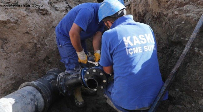 KASKİ'DEN SARIZ İLÇESİNE 3 MİLYON 258 BİN TL'LİK YATIRIM