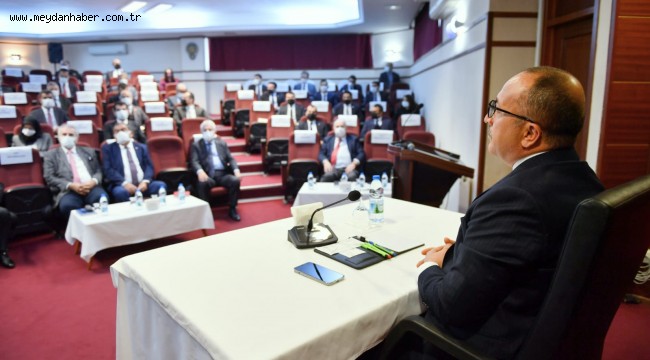 KAYMAKAMLAR VE İL İDARE ŞUBE BAŞKANLARI TOPLANTISI GERÇEKLEŞTİRİLDİ