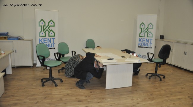 Kent Konut'ta gerçeği aratmayan tatbikat!