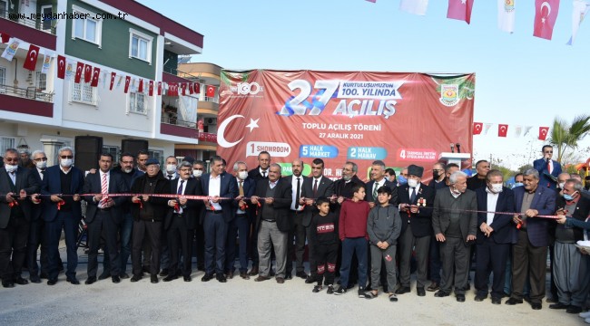 KURTULUŞUN 100.YILINA ÖZEL 27 ARALIK'TA 27 AÇILIŞ