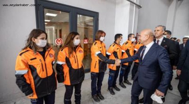Menderes İTOB'da İtfaiye İstasyonu açıldı