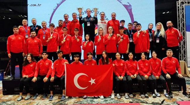 Milli tekvandoculardan 2021 yılında 611 madalya