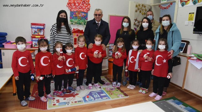 Minik Serhan'ın davranışı okuluna örnek oldu