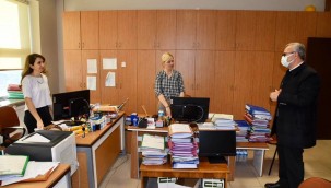 Mustafa Helvacıoğlu'dan Keşan Adliyesi'ne ziyaret