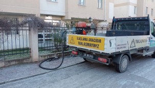 Odunpazarı'nda rögar ve kanalizasyonlarda kışlak mücadelesi devam ediyor