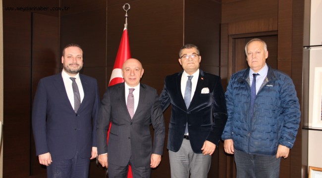 PÜİS'ten, EPDK Başkan Yardımcısı Tamer'e ziyaret
