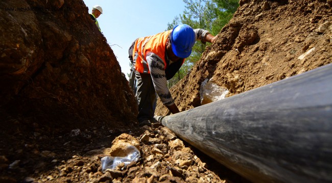 ​​​​​​Seydikemer Temel Mahallesi Çiller Mevki Suya Kavuştu