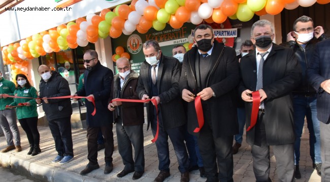 Tarım Kredi Kooperatif Marketler"in 664'üncü şubesi Eğirdir'e Açıldı.