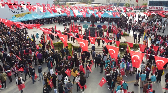 TARSUS'UN KURTULUŞUNUN 100.YILI COŞKUYLA KUTLANDI