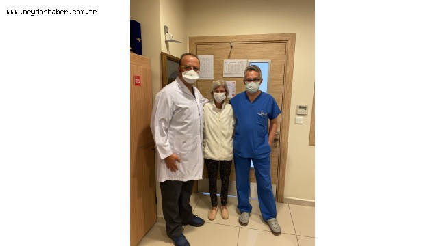 Türk doktorları ile şifa buldu