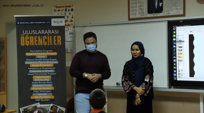  Uluslararası öğrencilerden ''Bi'Dünya Bilgi''