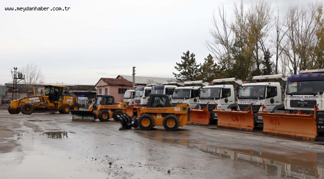 Yenimahalle kışa hazır