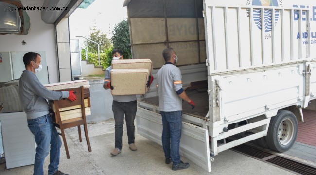 Yenişehir Dayanışma Köprüsü ile ihtiyaç sahiplerine eşya desteği