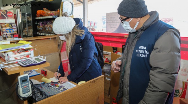ZABITA EKİPLERİMİZ MARKETLERİ DENETLEDİ