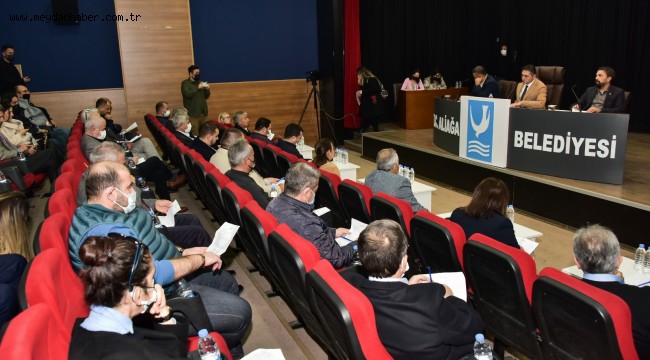 Aliağa Belediye Meclisi Yılın İlk Oturumunu Gerçekleştirdi