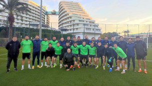 ALİAĞASPOR FK İKİNCİ YARI HAZIRLIKLARINI SÜRDÜRÜYOR 