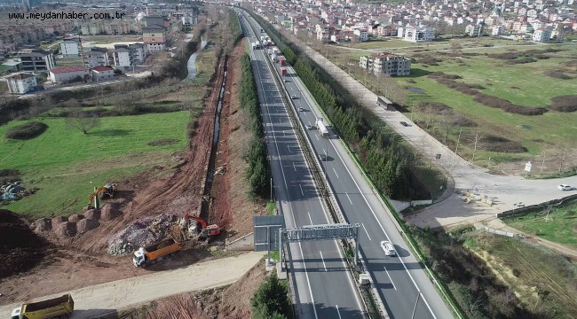 Alikahya Stadyum bağlantı yolunda ilk kazma vuruldu