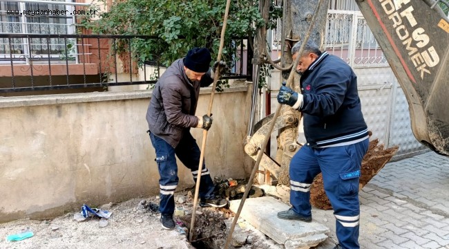 ALTYAPI NOKTALARINDA BAKIM VE ONARIM SÜRÜYOR