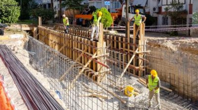 Balçova'da taşkın riskini bitirecek projede sona gelindi