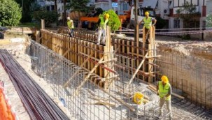 Balçova'da taşkın riskini bitirecek projede sona gelindi