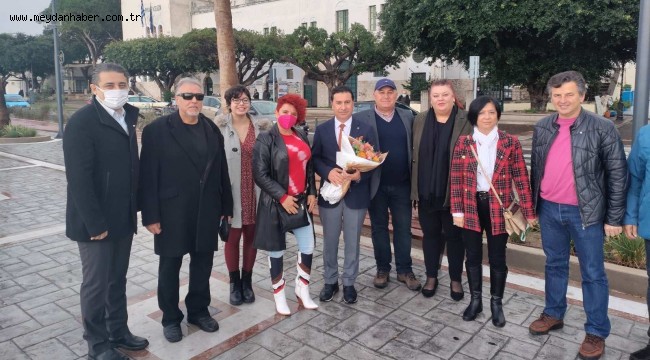 BAŞKAN ARAS'TAN, KOS BELEDİYE BAŞKANI NİKİTARAS'A ZİYARET