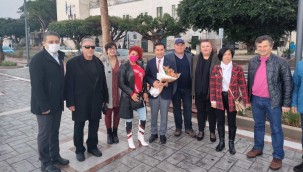 BAŞKAN ARAS'TAN, KOS BELEDİYE BAŞKANI NİKİTARAS'A ZİYARET