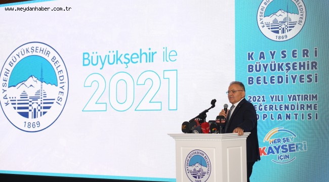 BAŞKAN BÜYÜKKILIÇ'TAN YATIRIM DEĞERLENDİRME TOPLANTISINDA YENİ MÜJDELER