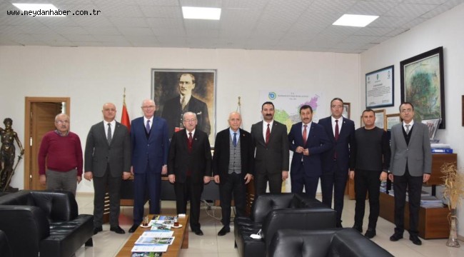 Başkan Kurt ve İç Anadolu Belediyeler Birliği Trakya'yı adım adım gezdi