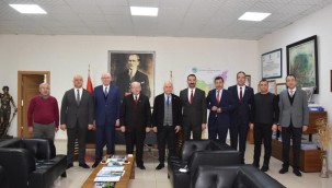 Başkan Kurt ve İç Anadolu Belediyeler Birliği Trakya'yı adım adım gezdi