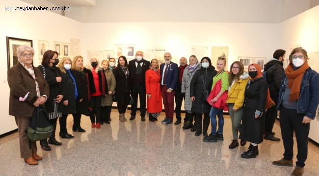 BİLİNMEYEN YÖNLERİYLE BASINDA NÂZIM' SERGİSİ SKSM'DE İZLEYİCİYLE BULUŞTU