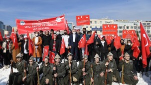 BÜYÜKKILIÇ, SARIKAMIŞ DESTANI'NIN 107. YIL DÖNÜMÜ ANMA PROGRAMINA KATILDI