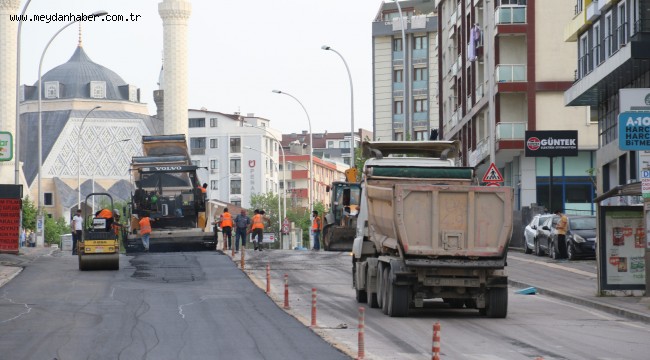 Büyükşehir'den Gebze bölgesine 140 bin ton asfalt