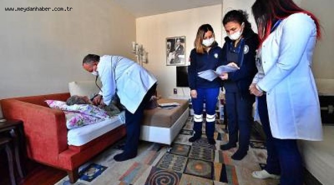 Büyükşehir'in evde bakım hizmeti artık 30 ilçede