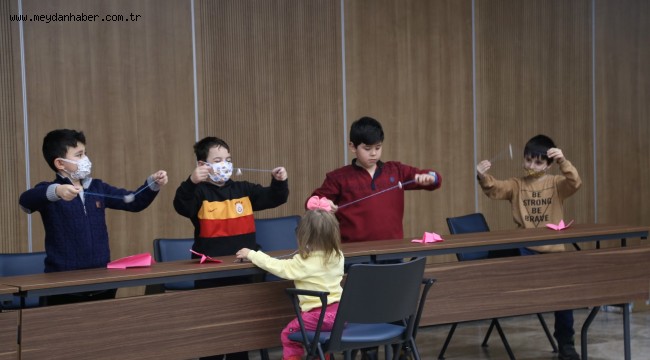 Büyükşehir'in minik dostları eğlenceyi hak ediyor