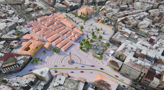 Çorum halkıTarihi Çorum Meydanını heyecanla bekliyor