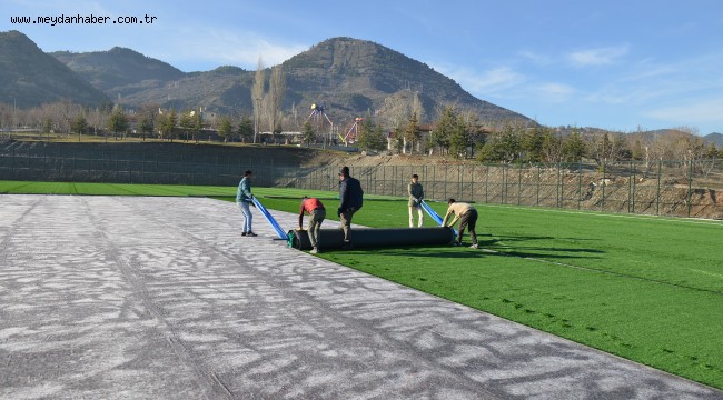Emre Mahallesi Spor Kompleksi tamamlanıyor