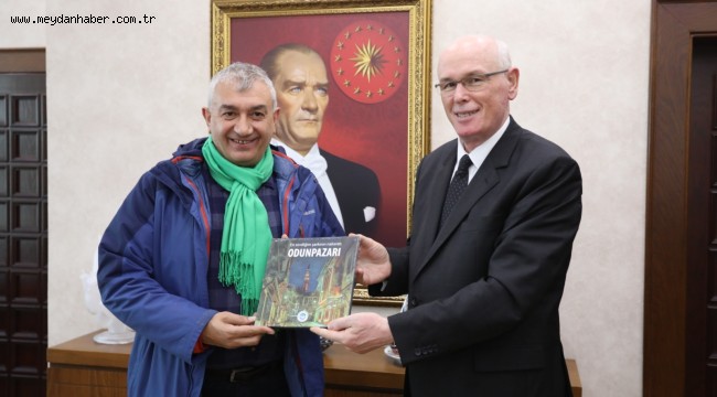 Fındıklı Belediye Başkanı Ercüment Çervatoğlu Başkan Kurt'u ziyaret etti