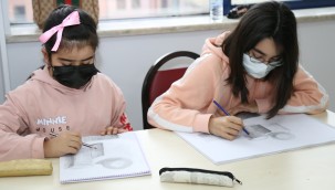 Geleceğin ressamları bu kursta