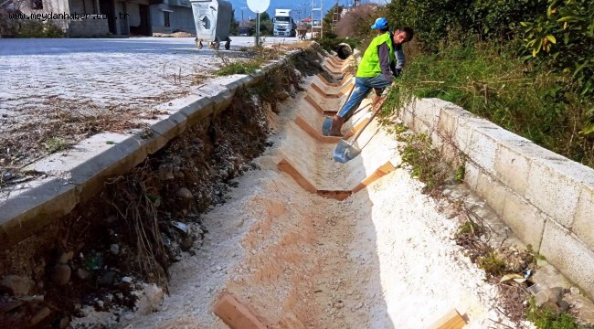 HBB DEN UZUNBAĞ'A 2 BİN METRELİK SULAMA TESİSİ