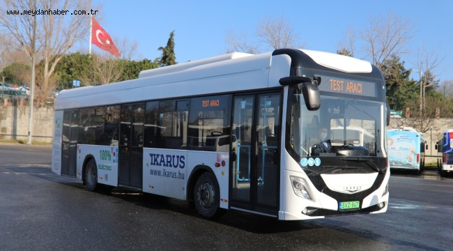 İSTANBUL'A ELEKTRİKLİ OTOBÜSLER GELİYOR