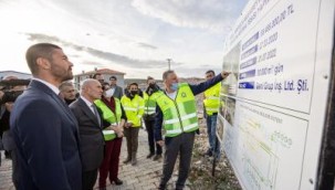 İzmir'in çevre yerleşimlerine kurulan ilk içme suyu arıtma tesisi olacak