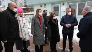 KAR YAĞIŞI NEDENİYLE MAĞDUR OLAN İŞLETMECİLERE "DESTEK İÇİN HAZIRIZ" DEDİ