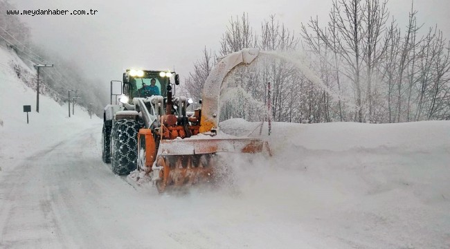Karla mücadelede çalışmalar yoğun şekilde sürüyor
