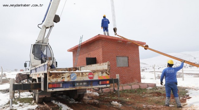 KASKİ'NİN 2021 YILI TOMARZA YATIRIMI 11 MİLYON 328 BİN TL