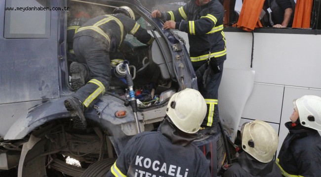 Kocaeli Büyükşehir Belediyesi İtfaiyesi 2021 yılında 9 bin 722 olaya müdahale etti